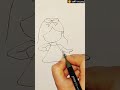 رسم بنت سهل مع بلالين العيد رسم بنت كيوت