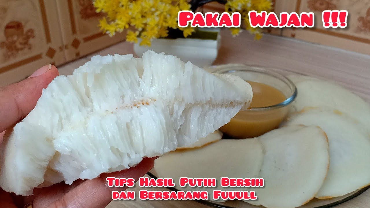 RESEP SIMPLE SERABI KUAH KINCA 100% BERSARANG FULL ENAK KENYAL LEMBUT ‼️TANPA CETAKAN