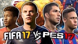 FIFA 17 vs. PES 2017 | The Ultimate Football Game?! | #FFO screenshot 4