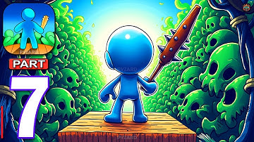 Zombie Raft - Gameplay Walkthrough Part 7 - Escape the Undead Zombies Raft Survival (Android, iOS)