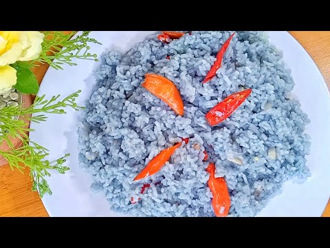 Resep Nasi Uduk Bunga Telang