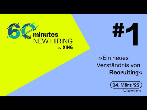 60 minutes NEW HIRING - Episode 1: Report & Tech-Talentreise