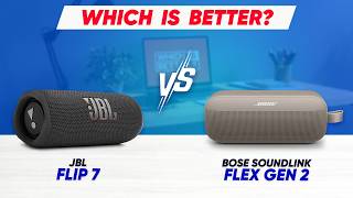 JBL Flip 7 vs Bose SoundLink Flex Gen 2 – Which Bluetooth Speaker Is Better in 2026?