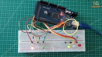 Simulasi Traffic Light (Lampu Lalu Lintas) dengan Arduino