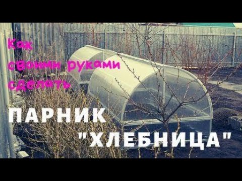 Парник из поликарбоната своими руками видео