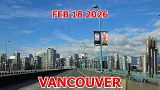 Download Lagu CRUISING around VANCOUVER CANADA on February 18 2026 - City Driving Tour MP3