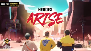[MUSIC VIDEO] Heroes Arise (feat. 2WEI, Nitro) | FFWS 2022 SENTOSA | Garena Free Fire