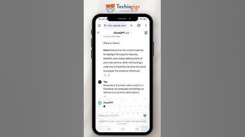 Chatgpt prompt for 2-minute video script for a Facebook ad campaign