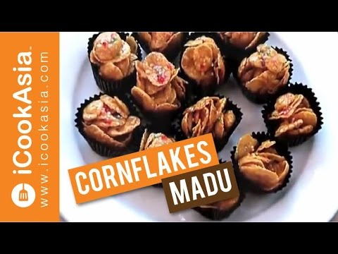 Resepi Biskut Cornflakes Madu  Try Masak  iCookAsia 