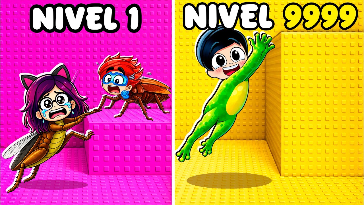 JUGAMOS la TORRE TROLL de SALTAR para EVOLUCIONAR con MI FAMILIA en Roblox | Karim Juega