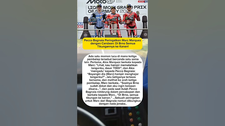 Pecco peringatkan Marc Marquez..‼️#motogp #shorts #fyp