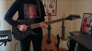 System Of A Down - B.Y.O.B. guitar cover (Guitar On Fire)