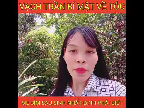 CÁCH TRỊ RỤNG TÓC SAU SINH HIỆU QUẢ NHẤT