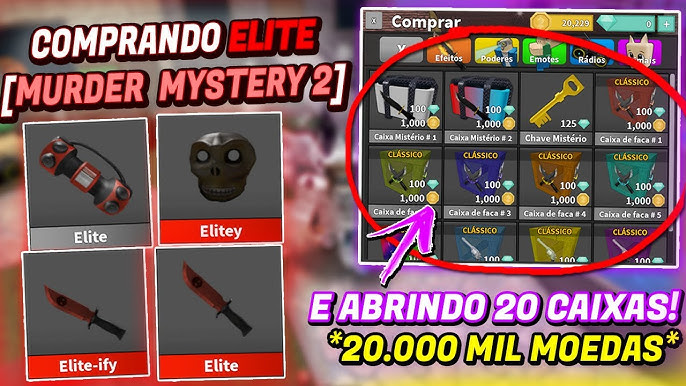 ELE ME DEU UM ITEM DE ROBUX NO MURDER MYSTERY