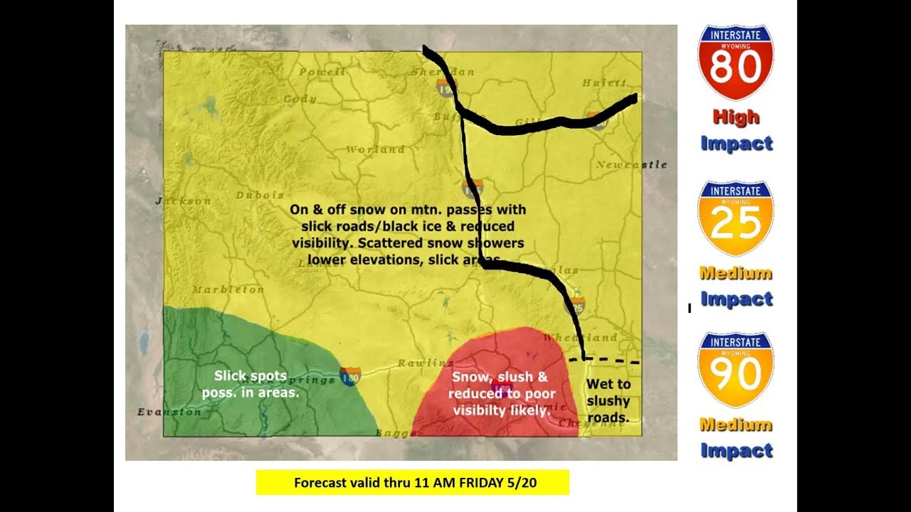 WYDOT Road Impact Video 519 YouTube