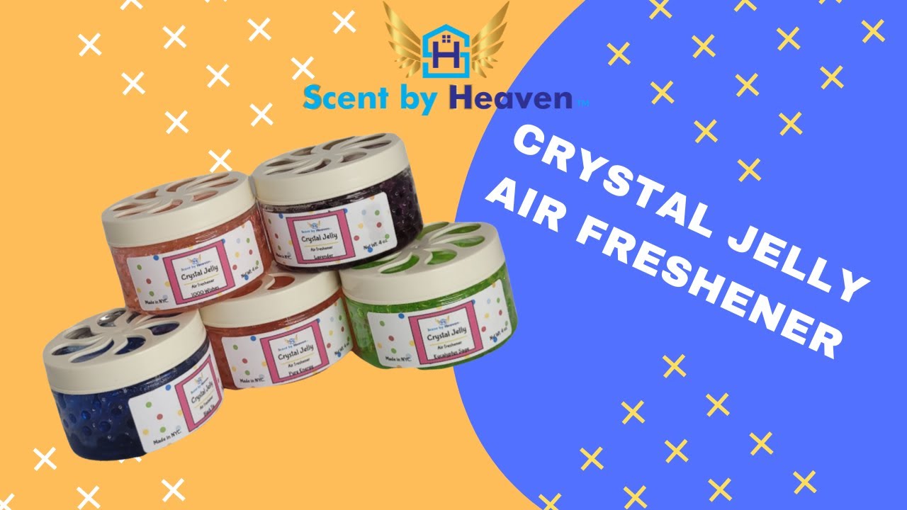 Crystal jelly Air Freshener (smelly jelly) YouTube