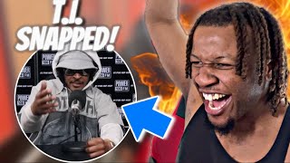 T.I. Freestyles Over Classic Dr. Dre & Nipsey Hussle Beats On Power 106! [REACTION]