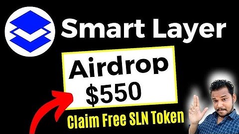 Smart Layer Airdrop Update  New Quest | JoyID Wallet | Free $550 SLN Token Claim