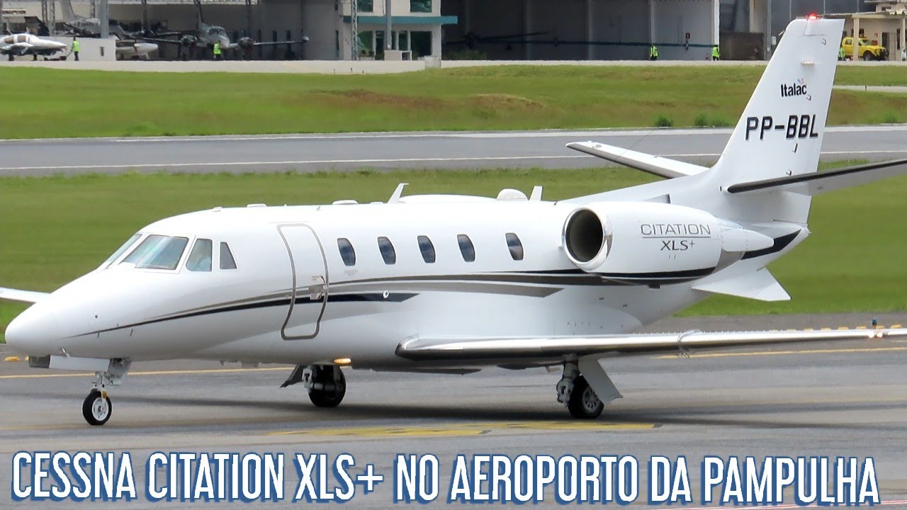 ITALAC: CESSNA 560XL CITATION XLS+ (PP-BBL) NO AEROPORTO DA PAMPULHA