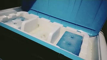 video đổ nước quạt điều hòa nhanh 3p