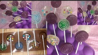 طريقه عمل المصاصة في البيت (لولي بوب) احلا كاندي. lollipops