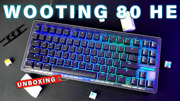 Unboxing The Wooting 80HE Gaming Keyboard | BEST Gaming Keyboard on the MARKET in 2025 !?