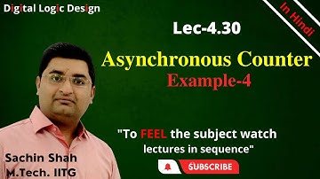L4.30: Asynchoronous counter example | Modulus of the counter