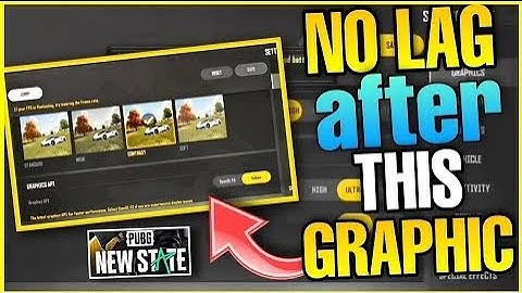 PUBG New State Best Graphics Settings | Best Graphics Settings To Fix Lag | #iBRORAMPAGE