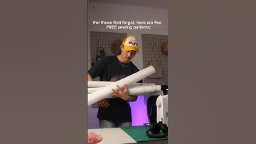 Five free sewing patterns🙌 #sewing