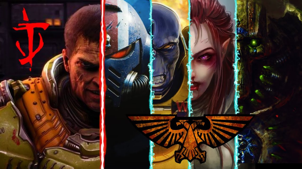 DOOM SLAYER vs Facciones de Warhammer 40K