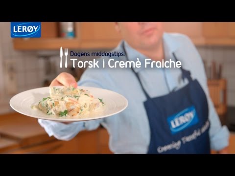 Video: Torsk Stegt I Creme Fraiche: Opskrift