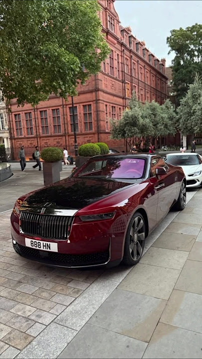 $30 Million Rolls Royce La Rose Noire Droptail