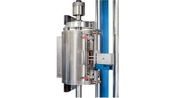 High Temperature Furnace with contact extensometer