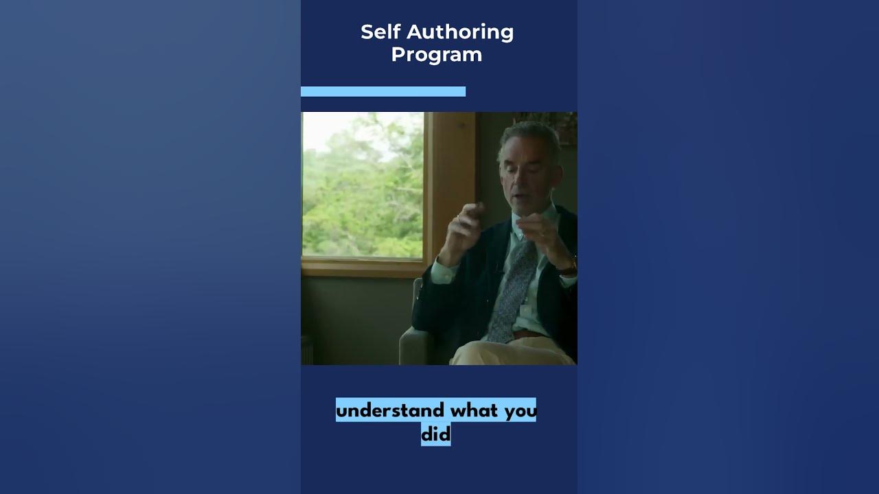 Jordan Peterson Self Authoring Program - YouTube