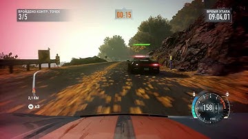 Need For Speed The Run Autumn leaves PC+Logitech Driving Force GT Gaming Wheel