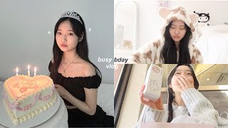 busy birthday vlog🍰: birthday surprises, kpop dance performance, gift unboxings, entering my 20s