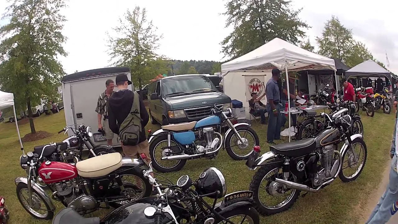 Barber vintage motorcycle festival YouTube