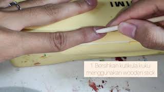 How to- Gel nail tutorial-step by step