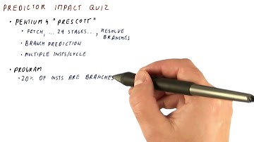 Predictor Impact Quiz - Georgia Tech - HPCA: Part 1