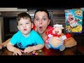 Caleb  mommy play pop the pig family fun game for kids