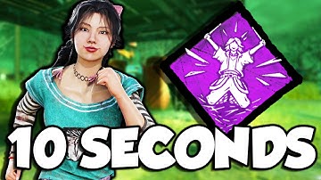 The 10 SECOND EXHAUSTION PERK With GHOST NOTES - Dead by Daylight