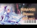 【恋がさくころ桜どき OP 2】Distance/佐咲紗花 (フル) [リメイク] ピアノアレンジ