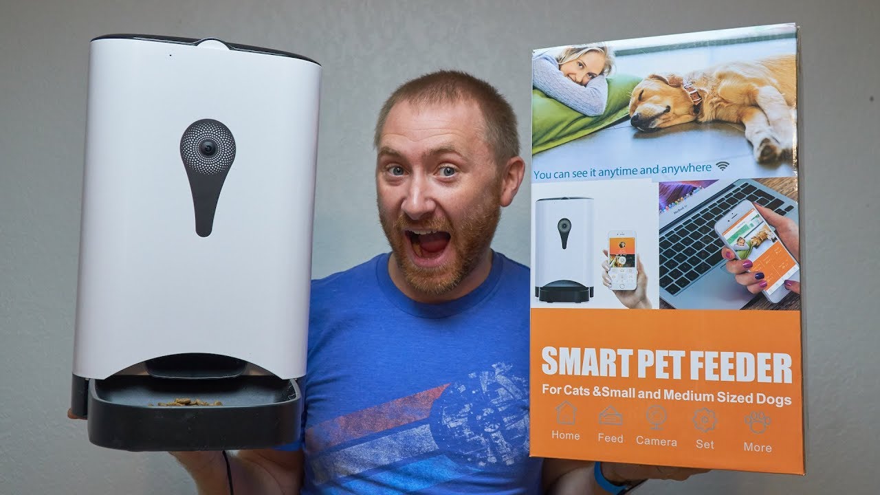 PetFun Smart Pet Feeder Review - YouTube