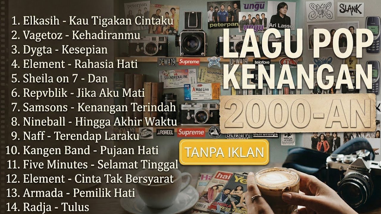 Nostalgia Lagu Indonesia Populer 2000an | LAGU KENANGAN 2000-AN BAND POP INDONESIA HITS NOSTALGIA