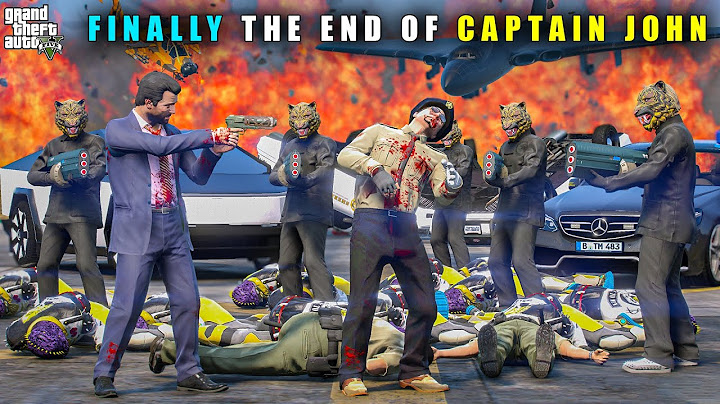 GTA 5 : FINALLY THE END OF CAPTAIN JOHN || BB GAMING