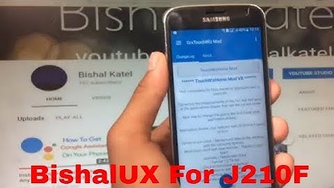 Bishal UX For J210F - Bishal Katel
