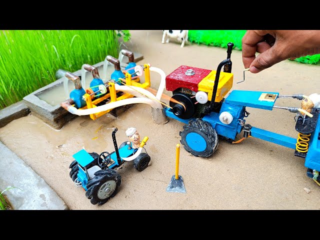 diy power tiller supply water pump part 2 | diy tractor | water pump @KeepVilla class=