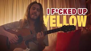 First Take With Mistakes - Yellow - Coldplay Acoustic Cover