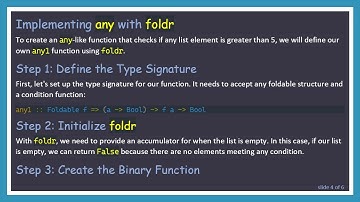 How to Implement a Function Using foldr in Haskell