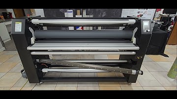 B&C Graphics Pro1700 F1 Laminator Swing Out Media Shafts